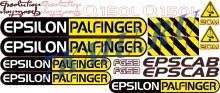 Комплект наклеек для КМУ Palfinger Epsilon Q150L